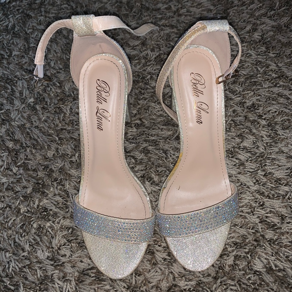 sparkly heels